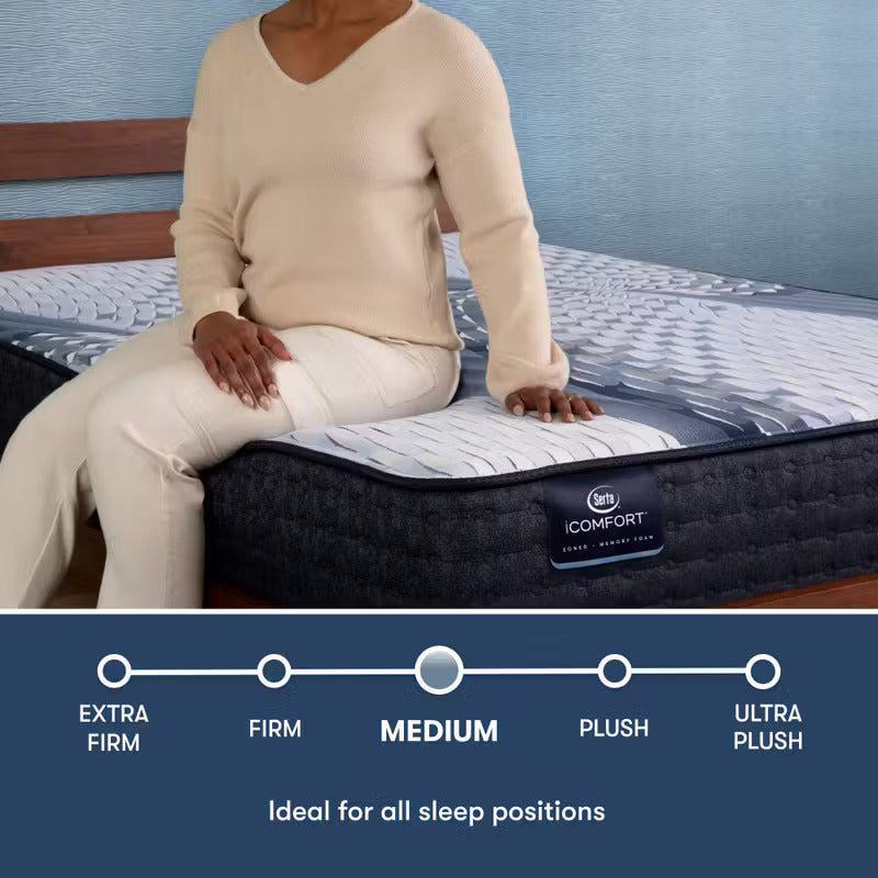 iComfort Aveda 12" Memory Foam Medium Mattress