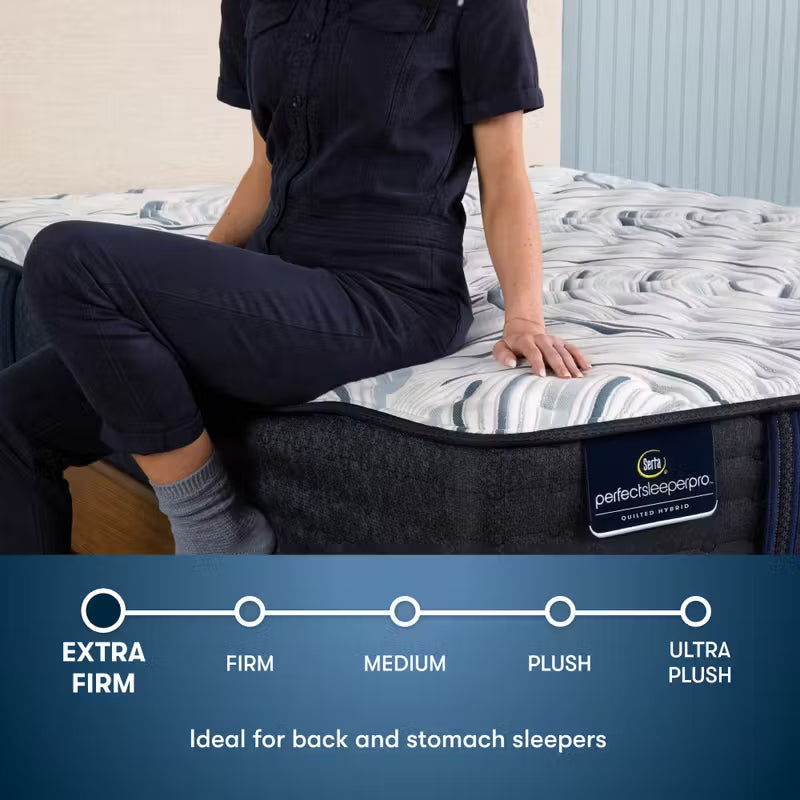 Perfect Sleeper Pro Hybrid Hampton XF 12.5" Latex Hybrid Extra Firm Mattress