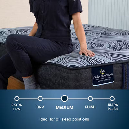 Perfect Sleeper Pro Hybrid New Paris Med 15" Latex Hybrid Medium Mattress