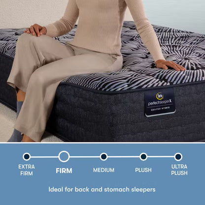 Perfect Sleeper X Lexton 14.25" Hybrid Medium Pillow Top Mattress