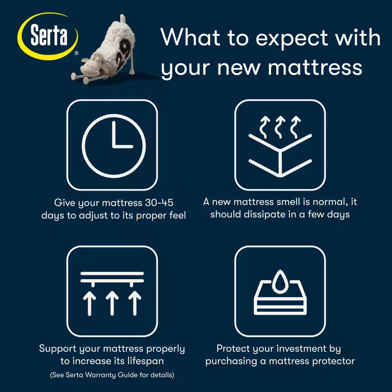 Perfect Sleeper Pro Hybrid New Paris Med 15" Latex Hybrid Medium Mattress