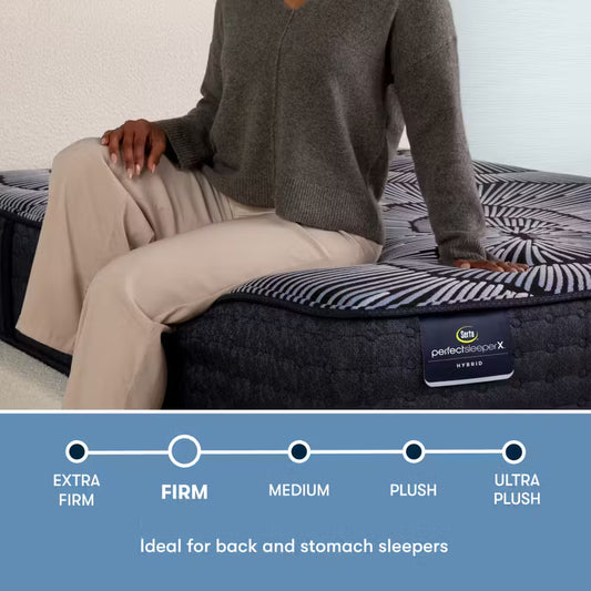 Perfect Sleeper X Kendall 13" Hybrid Plush Mattress