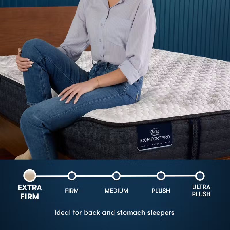 iComfortPro Ambrose 13" Latex Foam Plush Mattress
